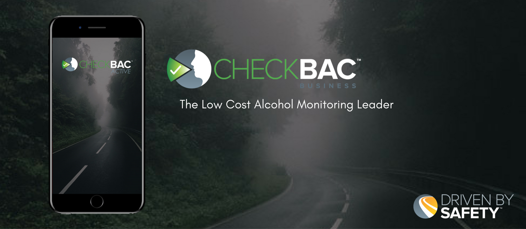 CheckBAC Low Cost Alcohol Monitoring Home Screen